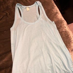 H&M Light Blue Long Tank for Leggings - Size Large